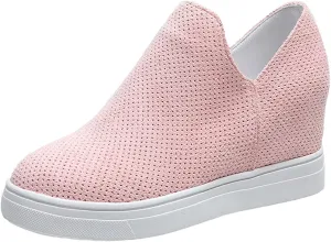2021 Fashion Women's Shoes Leisure Breathable Mesh Outdoor Fitness Running Sport Sneakers Shoes