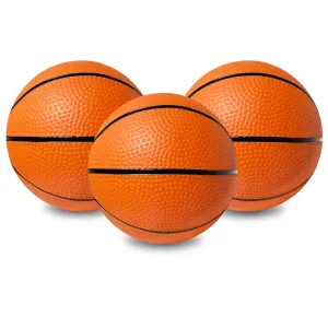 5" Mini Basketball Balls for Mini Hoop Basketball or Over The Door Basketball Hoop Games