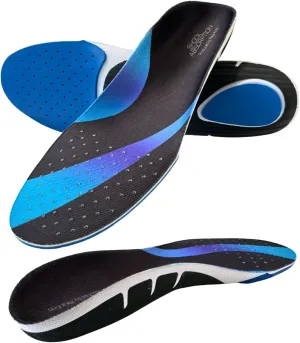 Airsole Shock Absorption Sport Shoe Insoles from Japan, Unisex High Arch Support Shoe Sole for Standing, Cushion Comfort Insoles for Men Women, Sport Insoles Men, Running Insoles for Men, XL