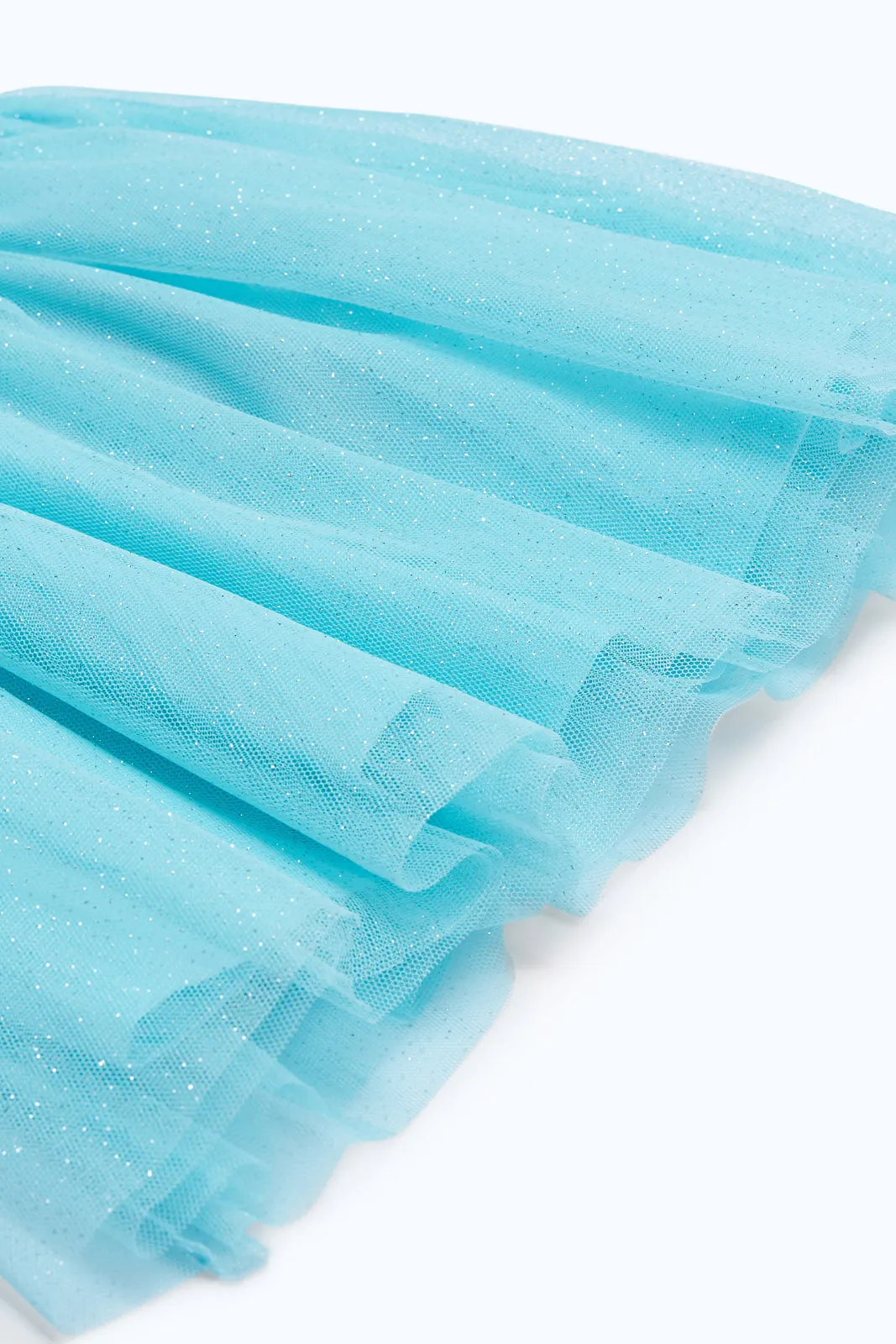 Baby Girls Blue Mesh Skirt