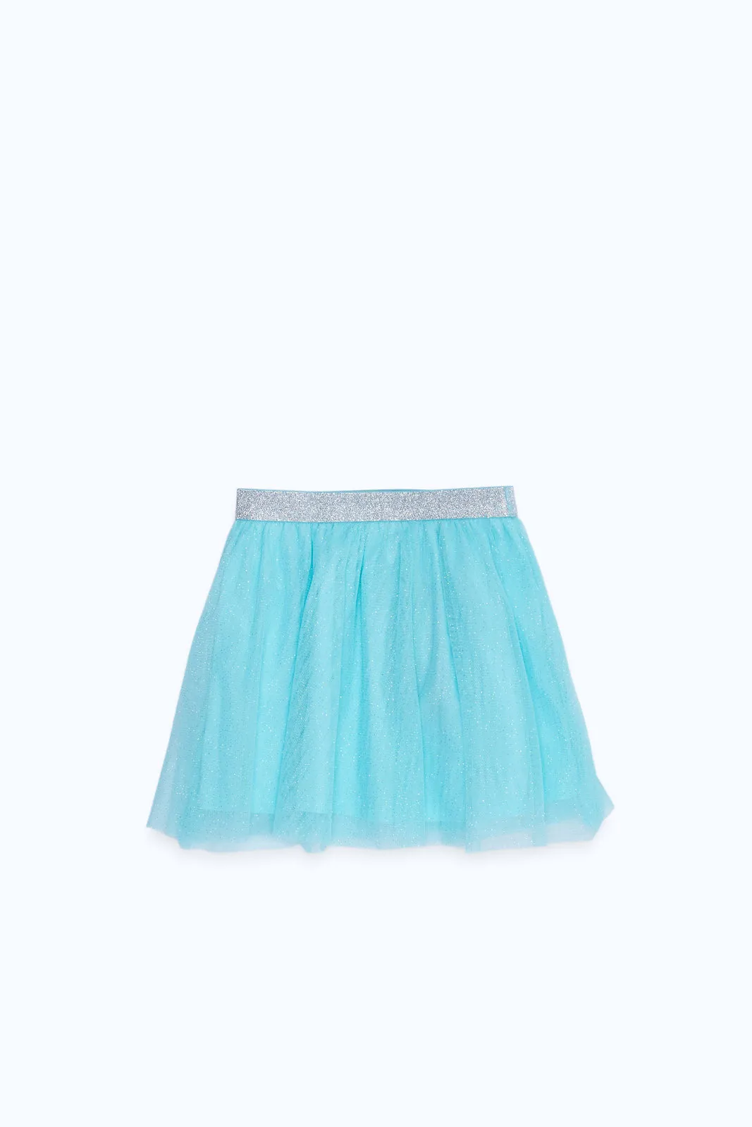 Baby Girls Blue Mesh Skirt