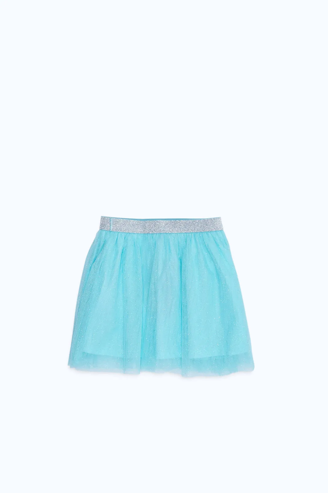 Baby Girls Blue Mesh Skirt