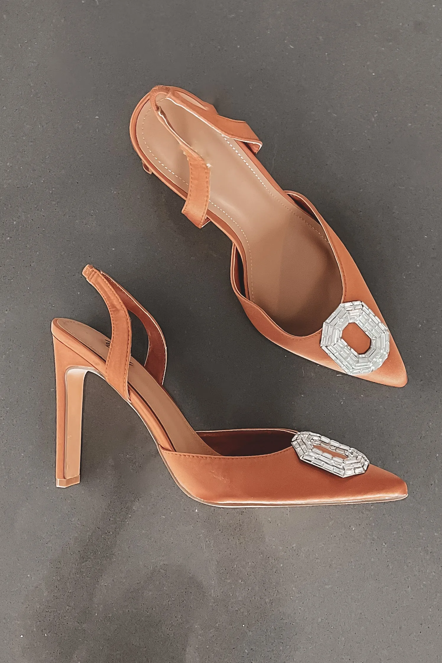DEAL Bestie So Fancy Slingback Pointed Toe Heel