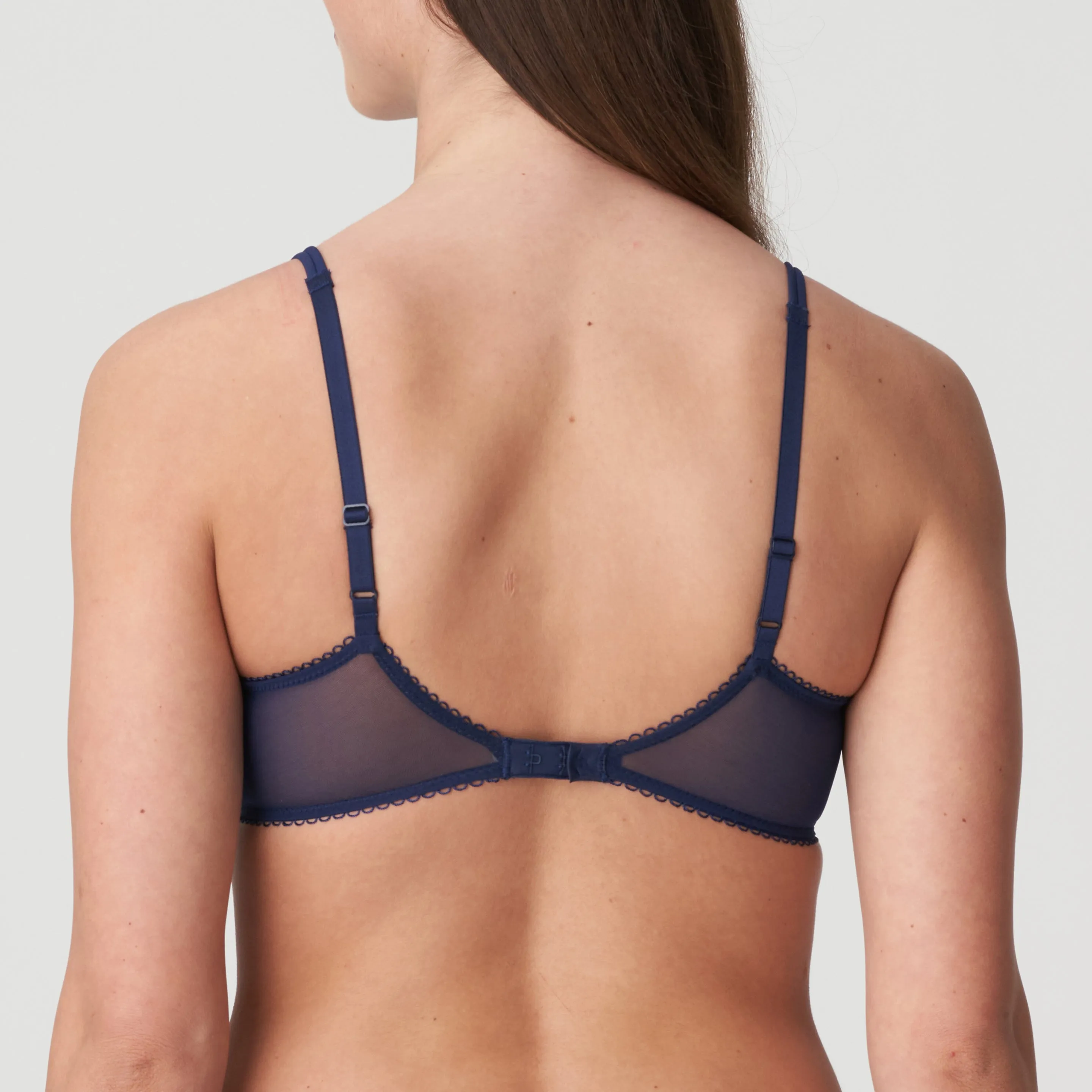 Etoile Half Padded Plunge Bra In Sapphire Blue - Marie Jo