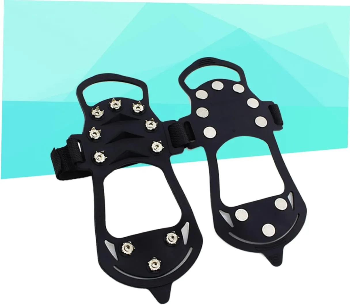 Snow Grips for Shoes Snow Cleats Ice Crampons Ice Cleats Crampons for Hiking Ice Grips for Shoes Ice