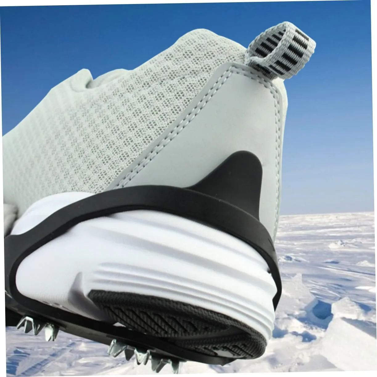Snow Grips for Shoes Snow Cleats Ice Crampons Ice Cleats Crampons for Hiking Ice Grips for Shoes Ice