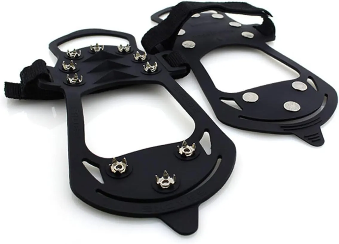 Snow Grips for Shoes Snow Cleats Ice Crampons Ice Cleats Crampons for Hiking Ice Grips for Shoes Ice