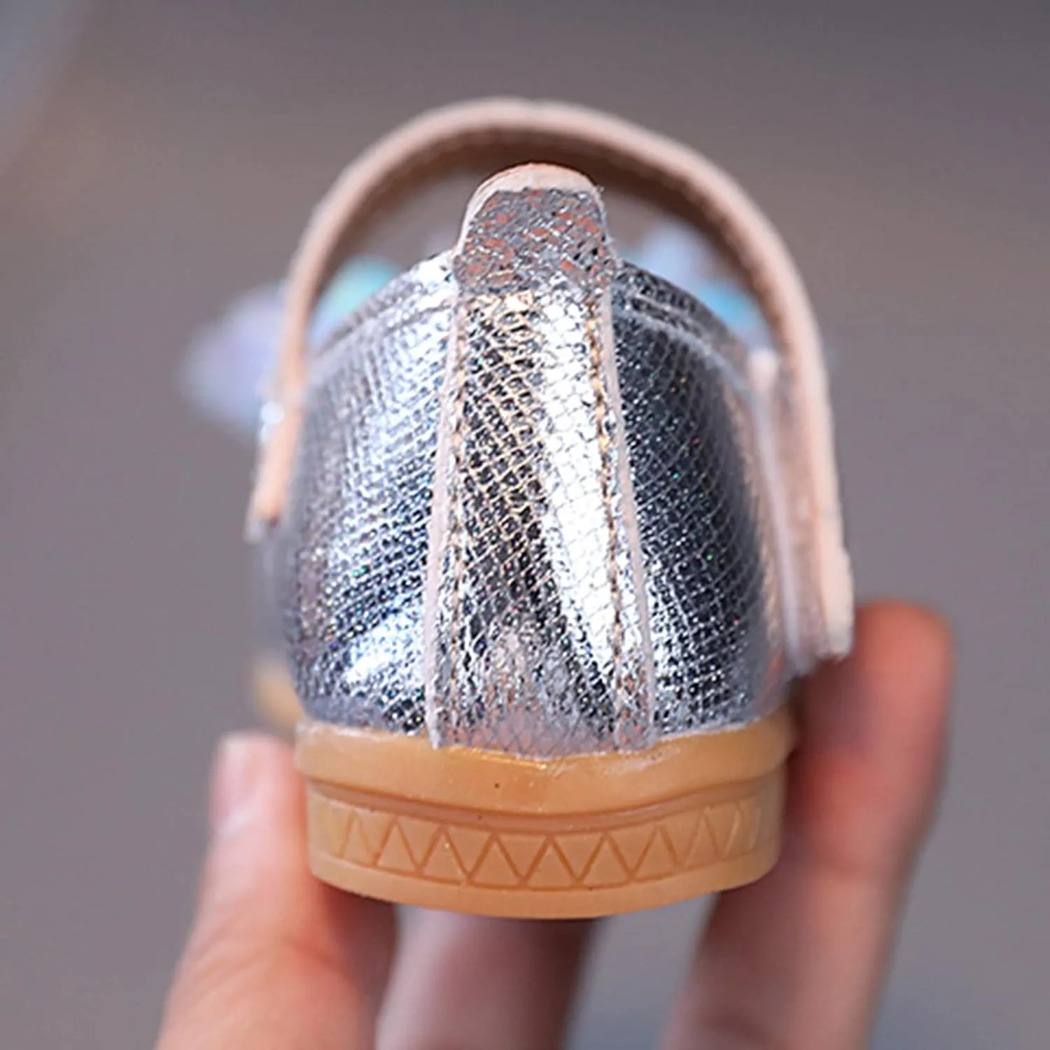 Summer and Autumn Fashion Girls Casual Shoes Colorful Sequins Bow Flat Lightweight Dress Shoes Baby Boy Boots